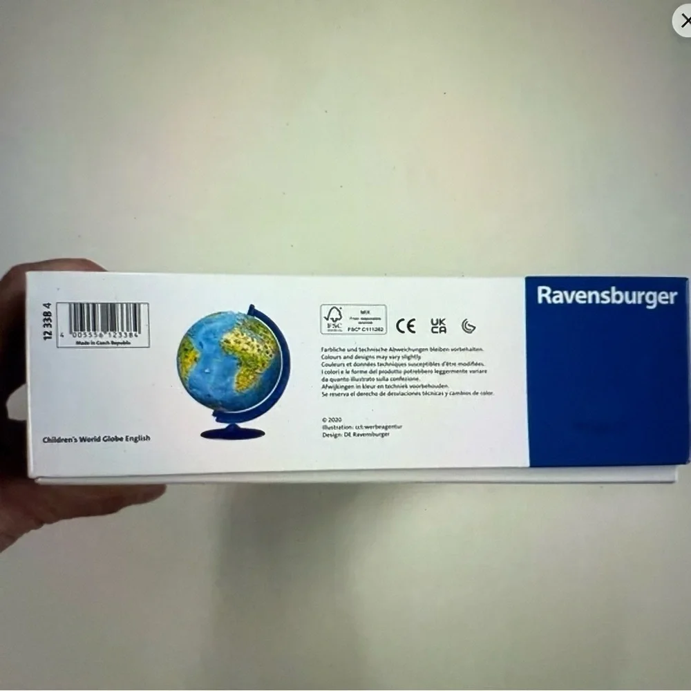 Ravensburger Blue 3D Puzzle Globe